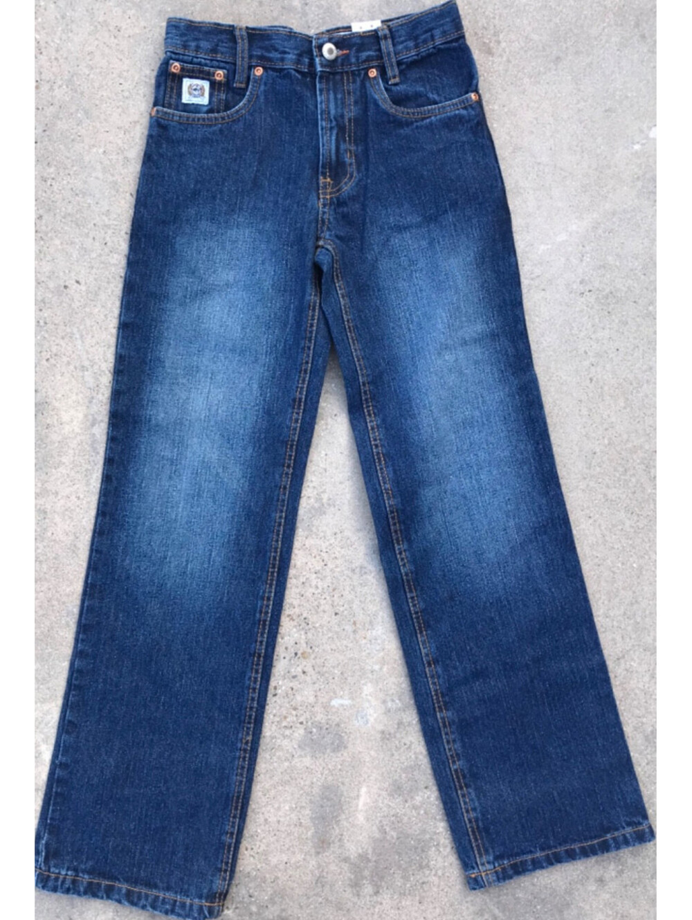 Cinch Jeans Women’s 12S Straight Leg Medium Wash Blue Denim Western Wear Fade